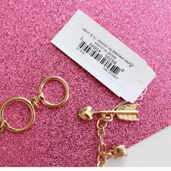 NWT Betsey Johnson Christmas Red & Green Gummy Bears Bracelet - Picture 4 of 4